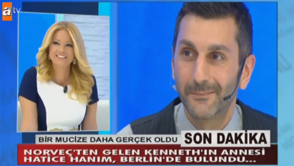 Mge Anl'da bir mucize daha gerek oldu! Norveli Kenneth tm ailesini buldu
