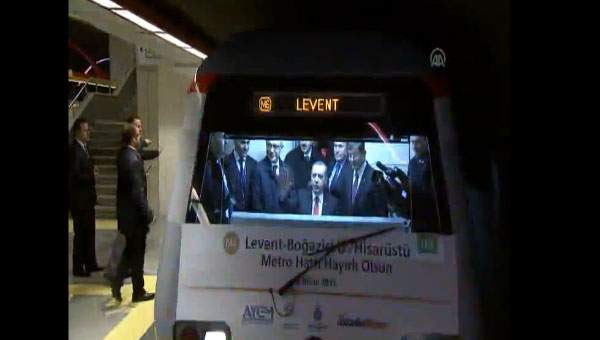 te stanbul'un yeni metrosu