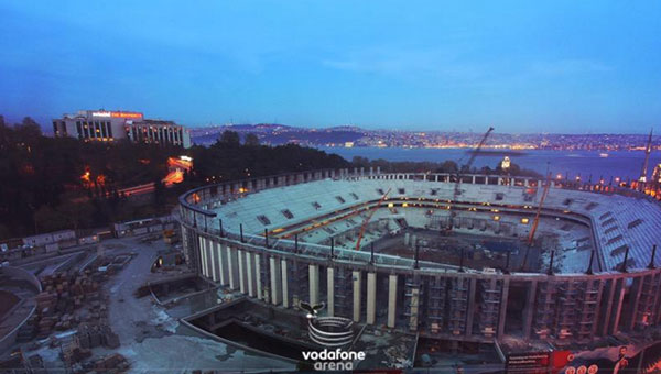Beikta'n stadnn kaba inaat tamamland
