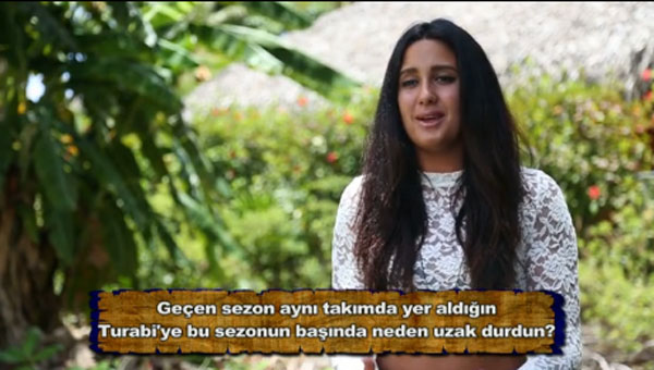 Survivor'dan elenen Sahra'dan bomba Turabi itiraf