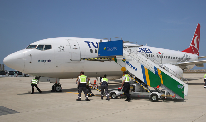 Hava OR-G'de THY ve Anadolujet'e hizmet veriyor