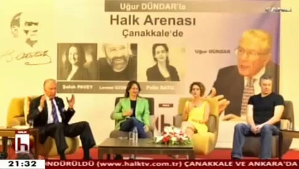 Dndar 'byle yayn olmaz' dedi program bitirdi