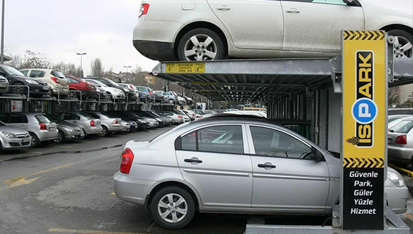 Sparktan havalimanna 3 saati 1 TL'ye otopark