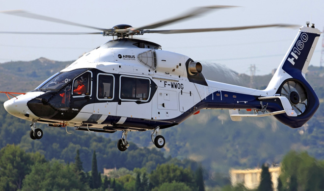 Airbus'un helikopteri H160 test uularna balad