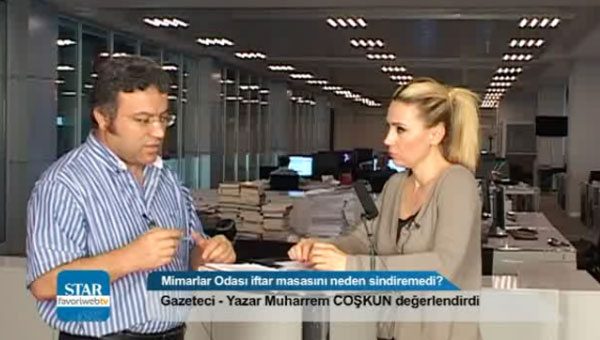Muharrem Cokun: Mimarlar Odas o paray nereye harcyor?