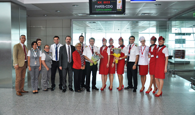 Atlasglobal'dan Parise ilk uu