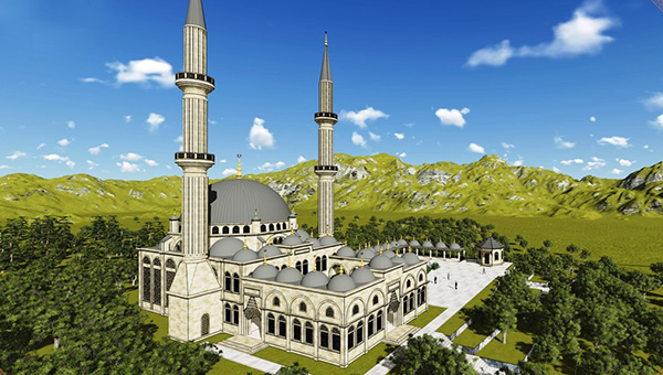 Cemaleddin-i Seydi Klliye Cami'nin temeli atld      