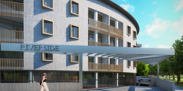 Riverside Projesinde son konutlar