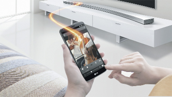 LG Curved Sound  Bar HS8in sesi de  grnts kadar gzel