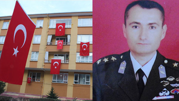 Dalca'da ehit den Yarbay Ejdar'n evinde yas