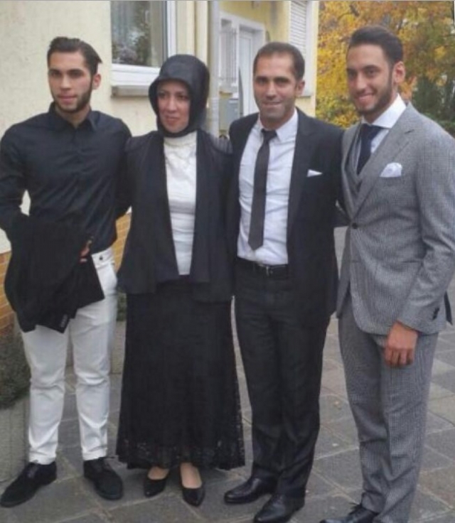 Hakan Çalhanoğlu,evliliğe ilk adımı attı