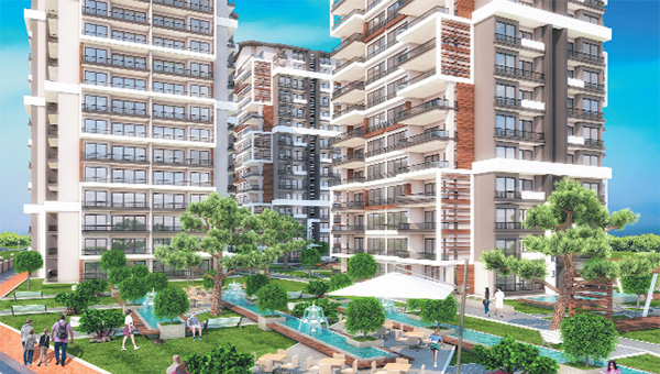 Bursadan kentsel dnme rnek Nilfer Sitesi projesi 