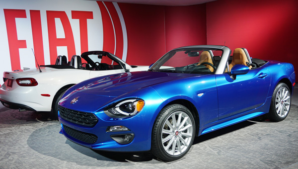 Yeni Fiat 124 Spider, Los Angeles'ta tantld