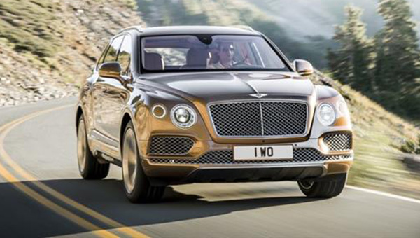 Bentley dnyann en hzl SUV'sini sata sundu