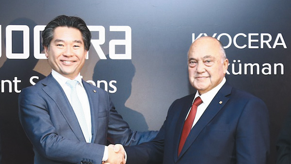 Japon Kyocera Trkiyeyi merkez s seti