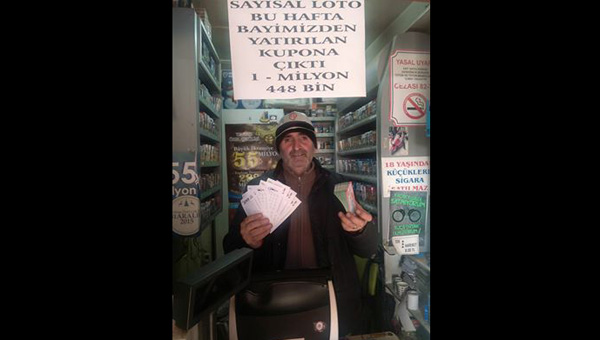 Saysal Loto talihlisi o ileden