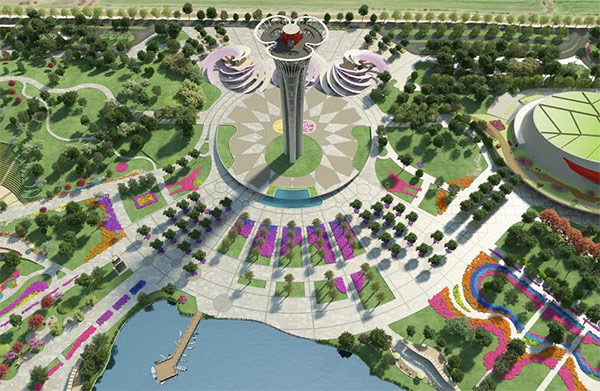 Expo Kulesinin Seyir Teras Bayrak Gibi 120 Metreye ekilecek 