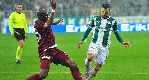 Bursaspor, Trabzonspor'u 4-2 malup etti
