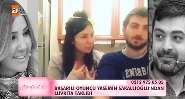  Luvrita ve brahim'in taklidi glme krizine soktu!