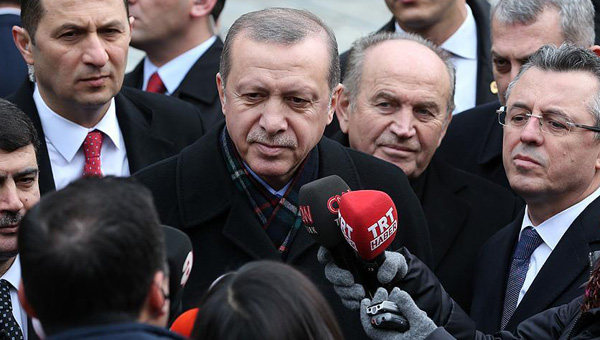 Cumhurbakan Erdoan: Bunlarn hepsi yalan