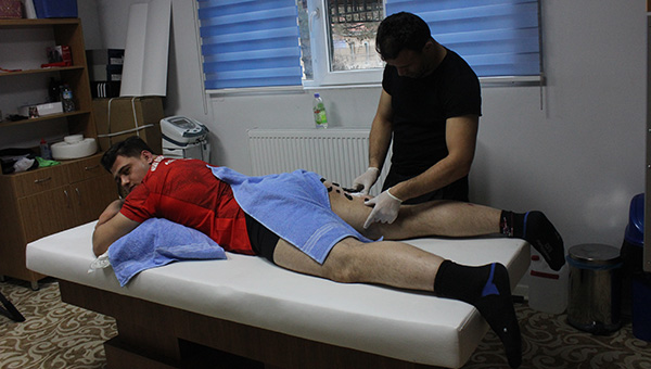 D�nya �ampiyonuna s�l�k tedavisi 