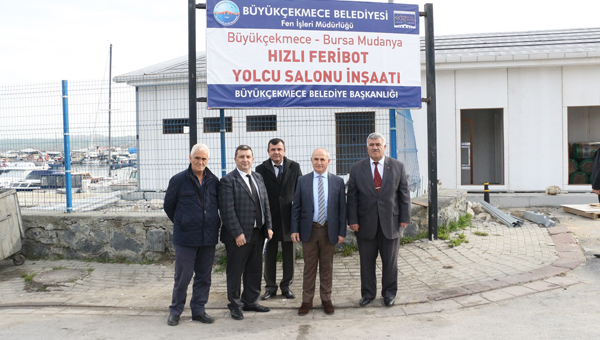 Bykekmece - Mudanya feribot seferleri balyor