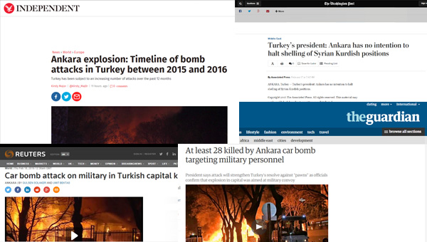 Dnya Ankara'daki patlamay byle grd