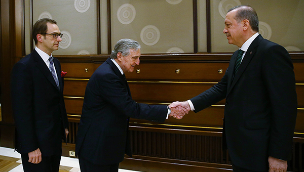 Ko ailesinden Cumhurbakan Erdoan'a ziyaret