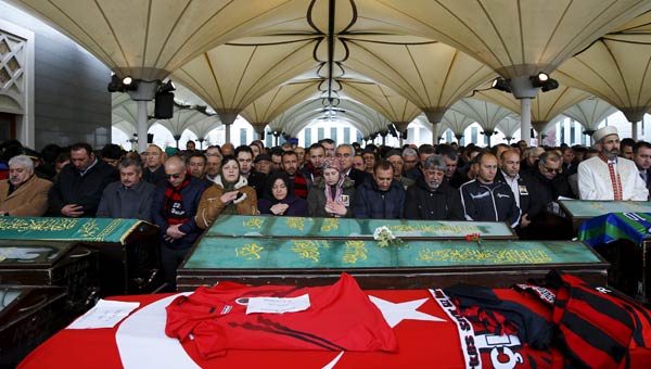 Ankara ehitleri son yolculuuna uurland