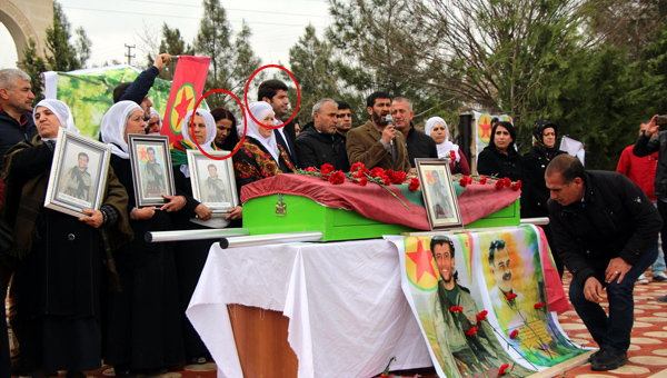 PKK'nn Sur sorumlusunun cenazesine 2 HDP'li vekil katld
