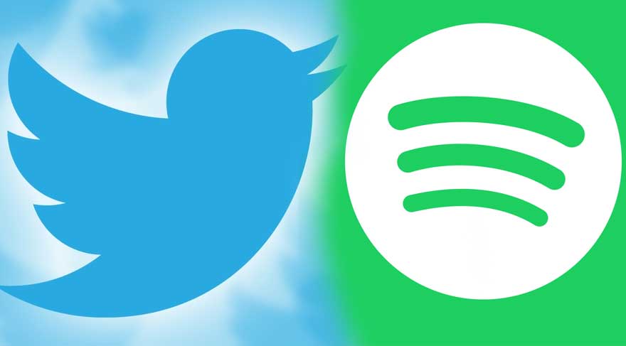 Twitter, Spotifyla el skt: Spotify paralar Twitter zerinde grlecek