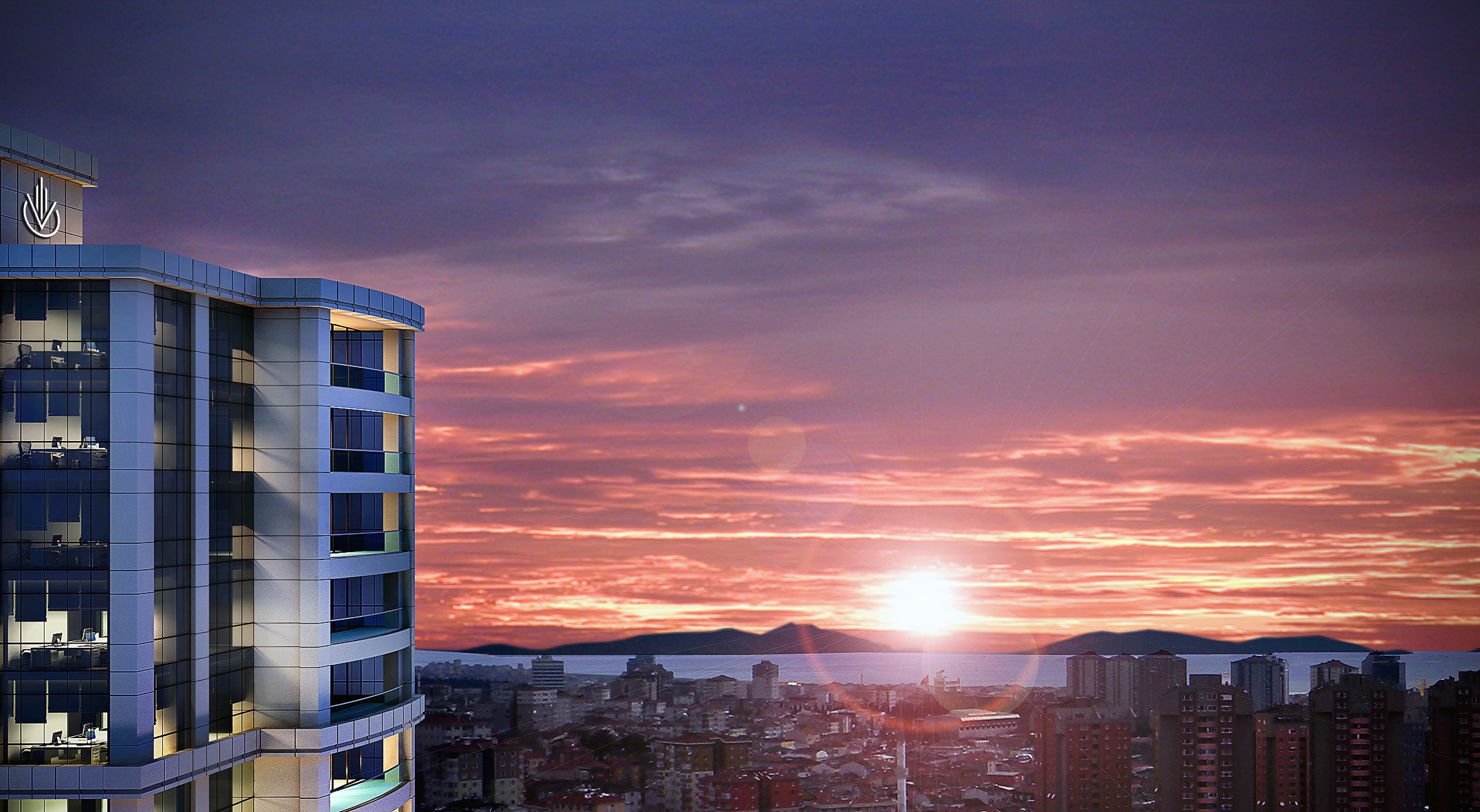 Vogue Business Center Ataehirde;  inaatn %70'i tamamland