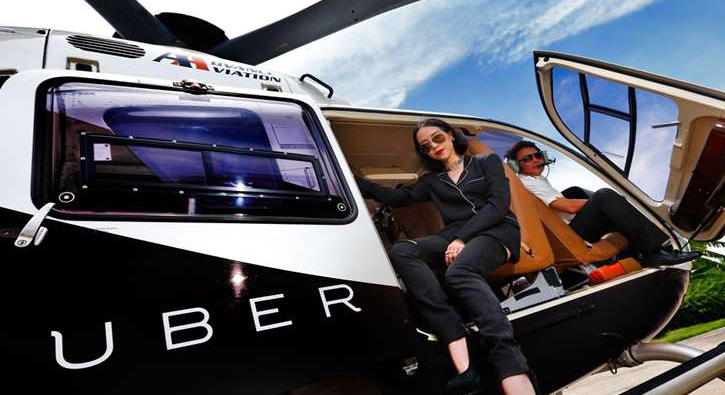 Sao Paulo'da ''Ubercopter'' uygulamas