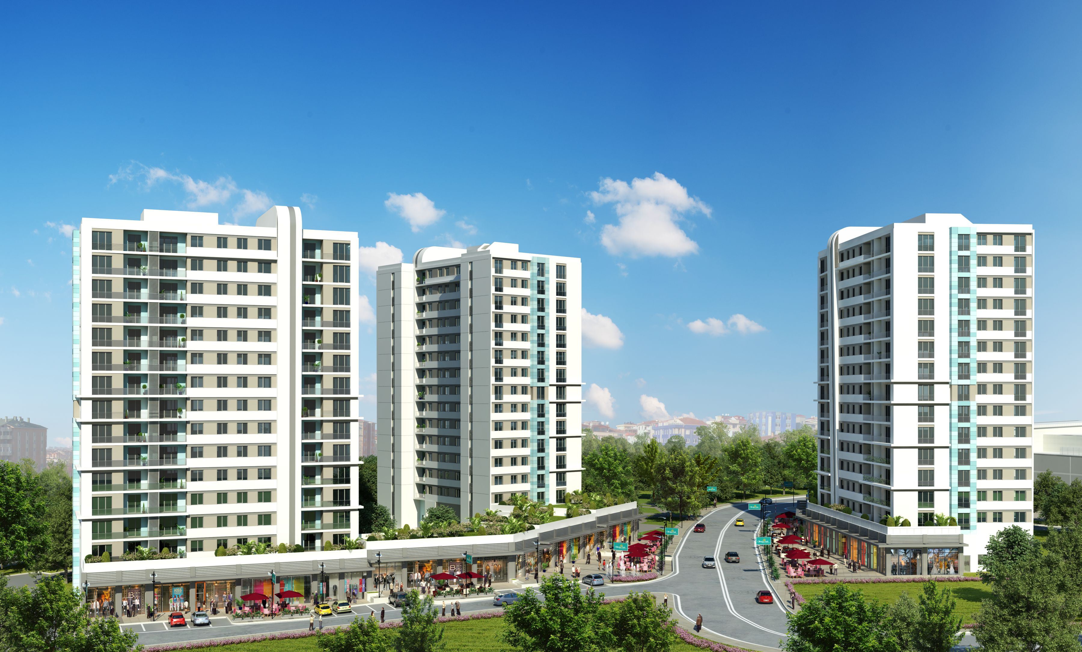 Baakehir Olimpa Park Plusta 3+1 Fiyatna 4+1 Snrl Sayda Daireler Sata Sunuluyor
