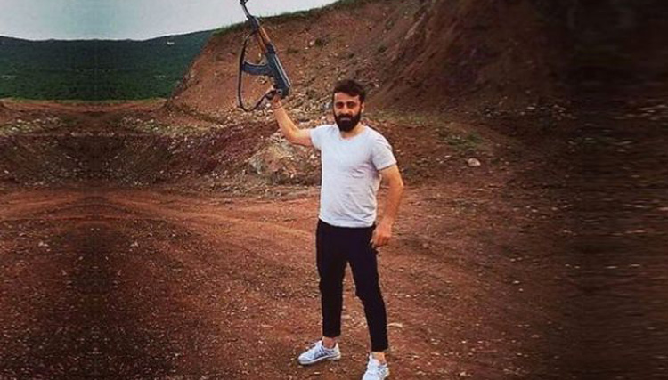 Amedsporlu futbolcudan terr propagandas!