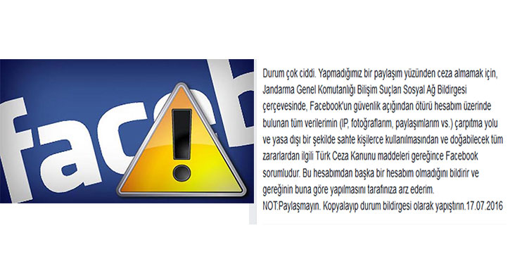 Facebook 'Durum �ok ciddi' ile ilgili a��klama yapt�!