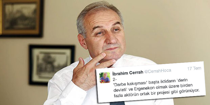 FET yesi Prof. Dr. brahim Cerrah yurt dna kaarken yakaland