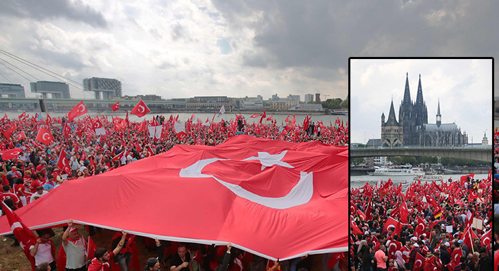 PKK�l� Karay�lan�a serbest Erdo�an�a yasak!