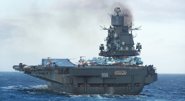 Rusya Amiral Kuznetsov'u Suriye'ye gnderiyor