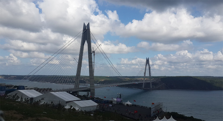 3. K�pr� Yavuz Sultan Selim K�pr�s� t�renle a��l�yor!