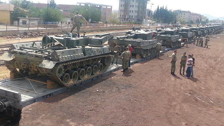 Askeri birliklerin ehir dna tanmas devam ediyor