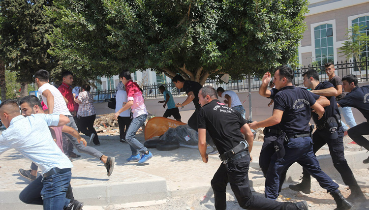 Ter�r davas� sonras� arbede