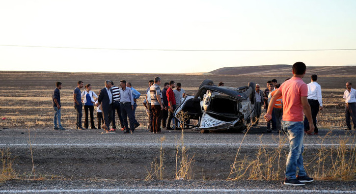 Diyarbak�r'da trafik kazas�: 6 yaral�