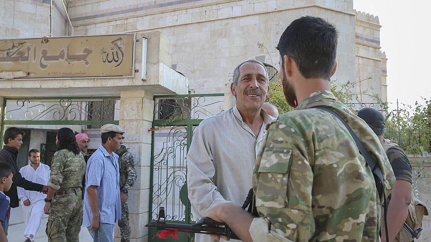 Cerablus'ta bayram heyecan�