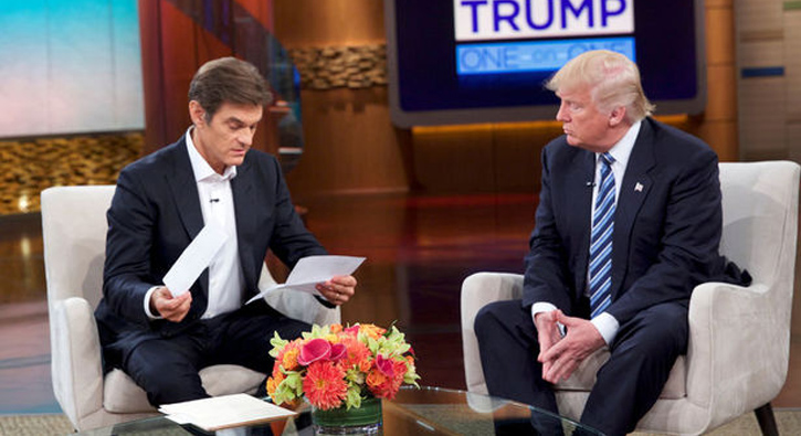 Donald Trump, Dr. Mehmet �z��n program�na konuk olacak