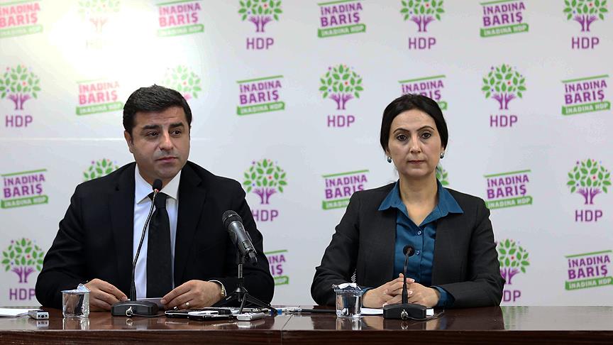 Demirta ve Yksekda ile HDP'li 6 milletvekili ifadeye arld