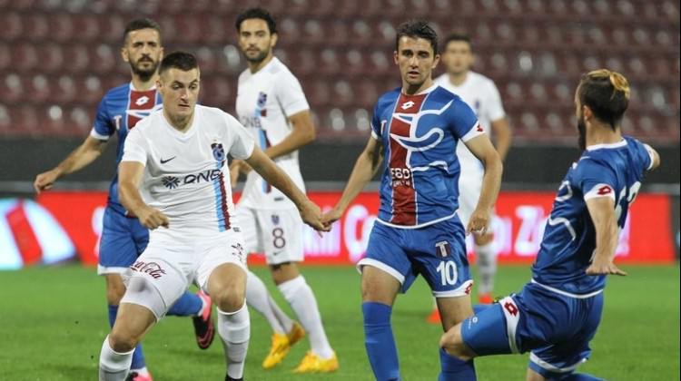 Trabzonspor kupada gol oldu ya�d�