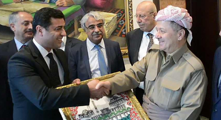 Demirta� Barzani�den destek istedi 