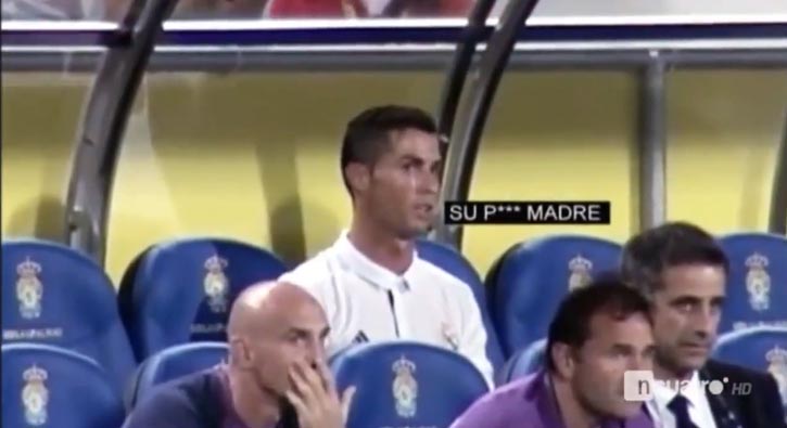 Ronaldo, kendisini oyundan alan Zidane'a kfr etti