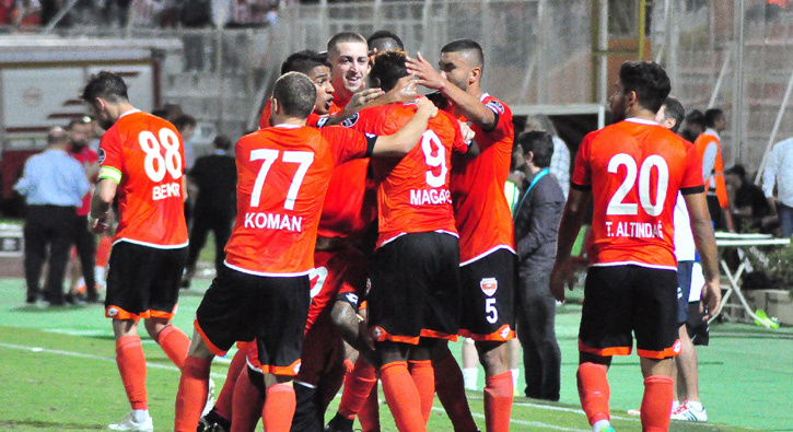 Gol dellosunda kazanan Adanaspor